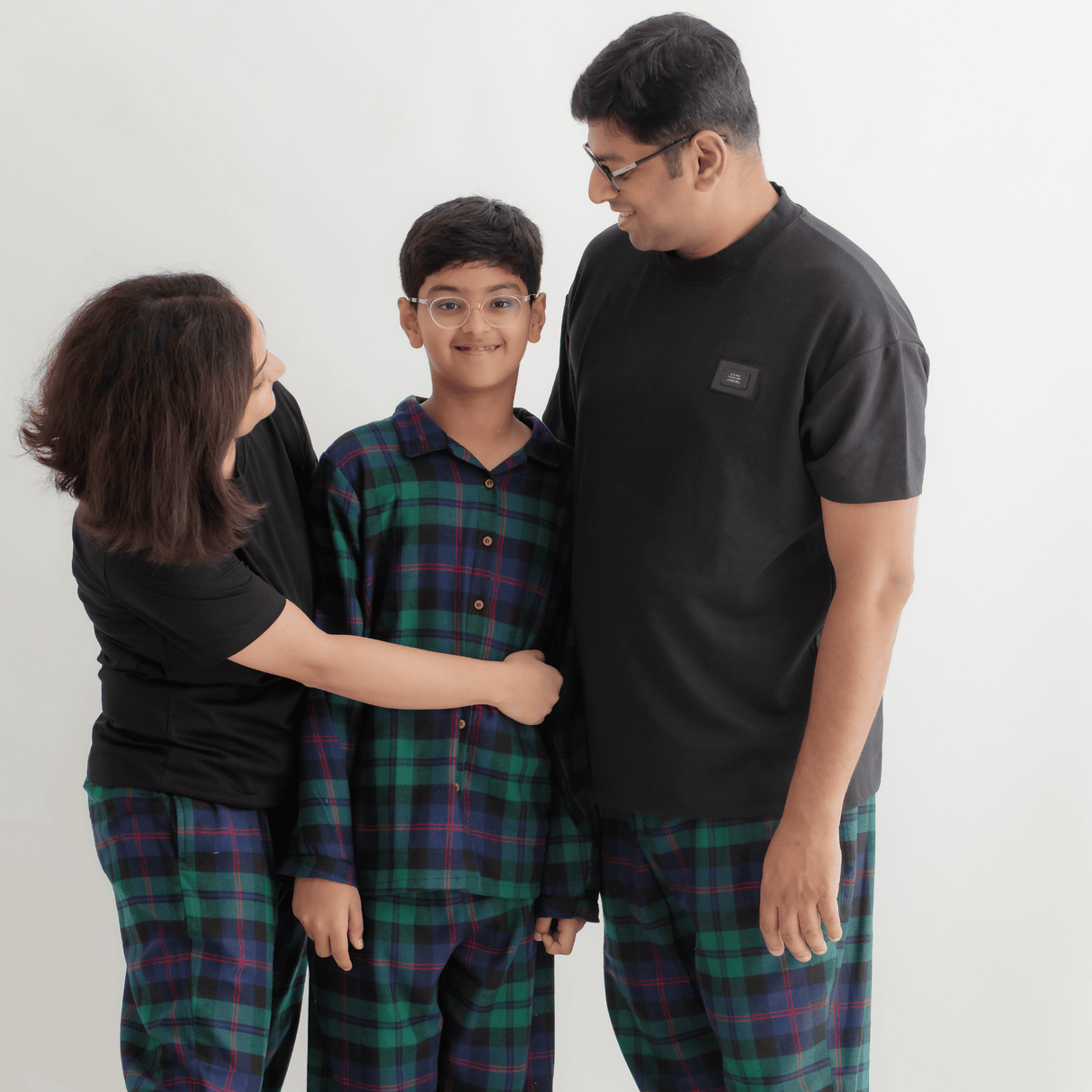 Zoey night suit Classic Highland Flannel Cotton Children Pyjama Set – Nightsuit