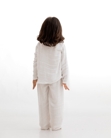 Zoey night suit Cloud Hug Organic Muslin Nightsuit