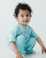 Zoey night suit Coastal Cutie Kurta Style Night Suit