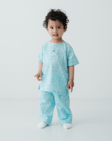 Zoey night suit Coastal Cutie Kurta Style Night Suit