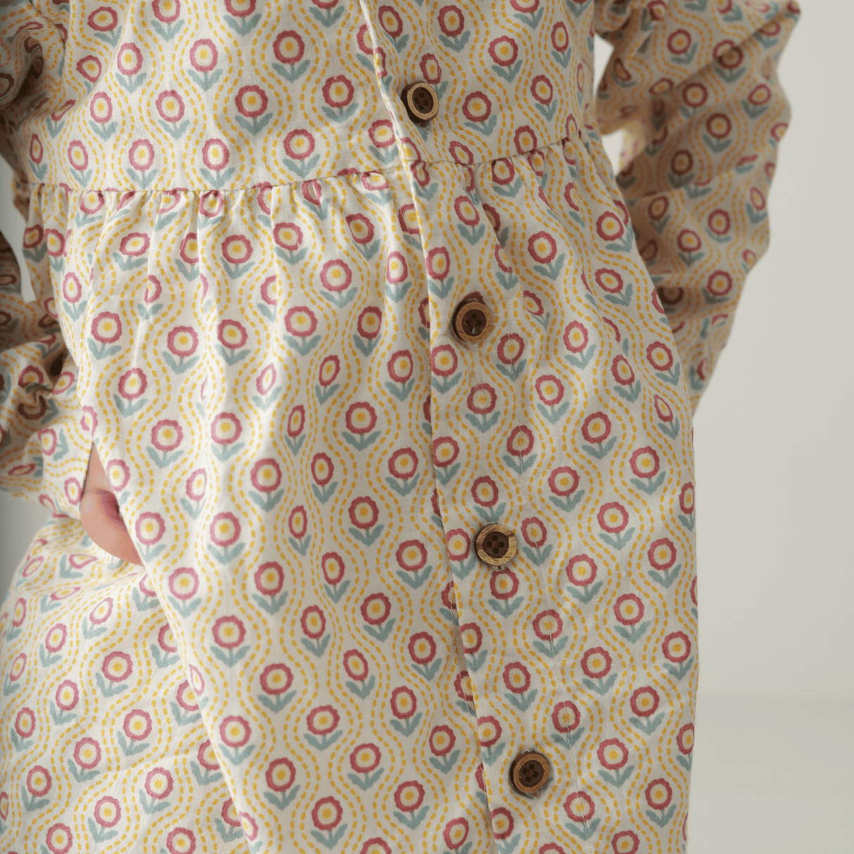 Zoey night suit Daisy Doodle Cotton Girls Night Suit (Personalised)
