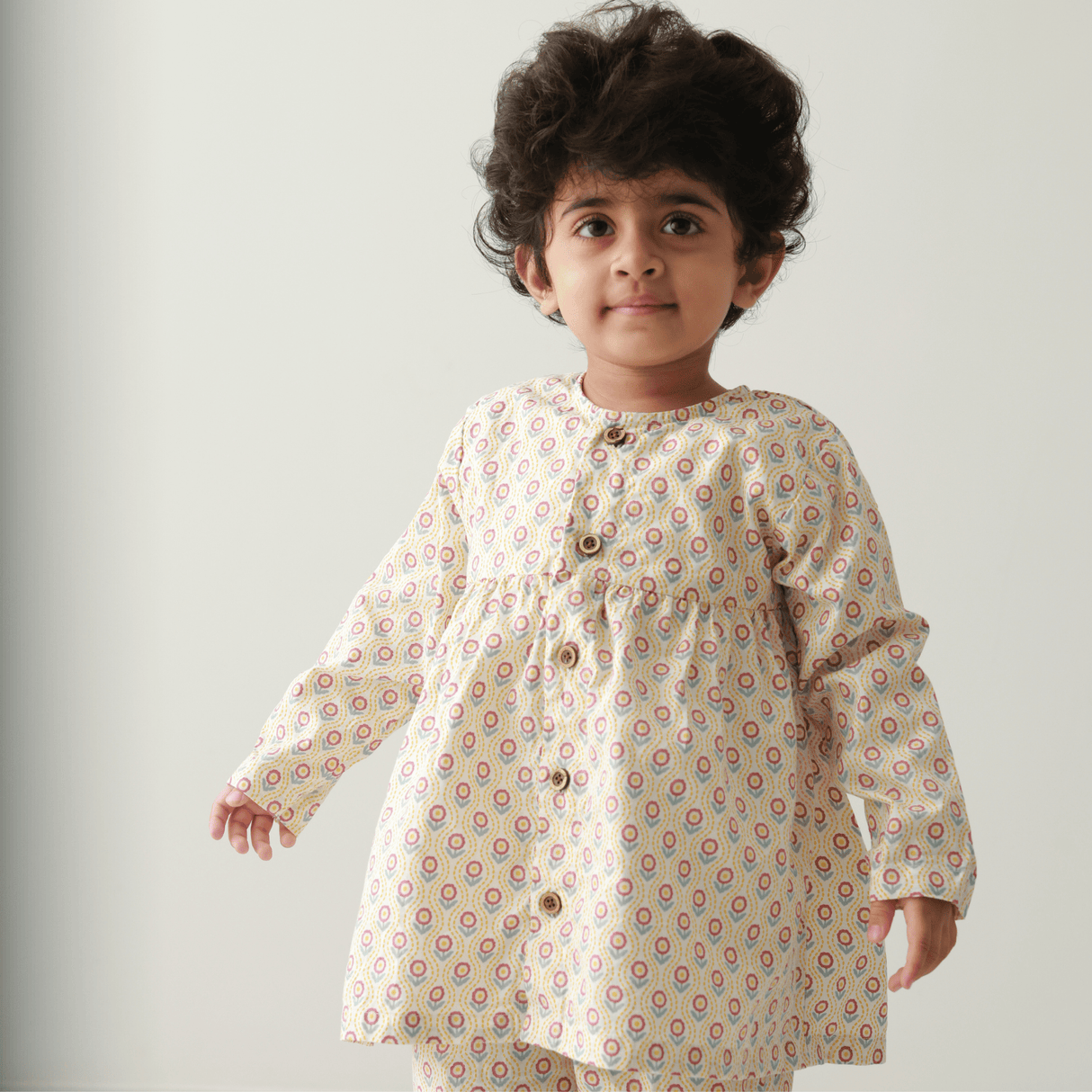 Zoey night suit Daisy Doodle Cotton Girls Night Suit (Personalised)
