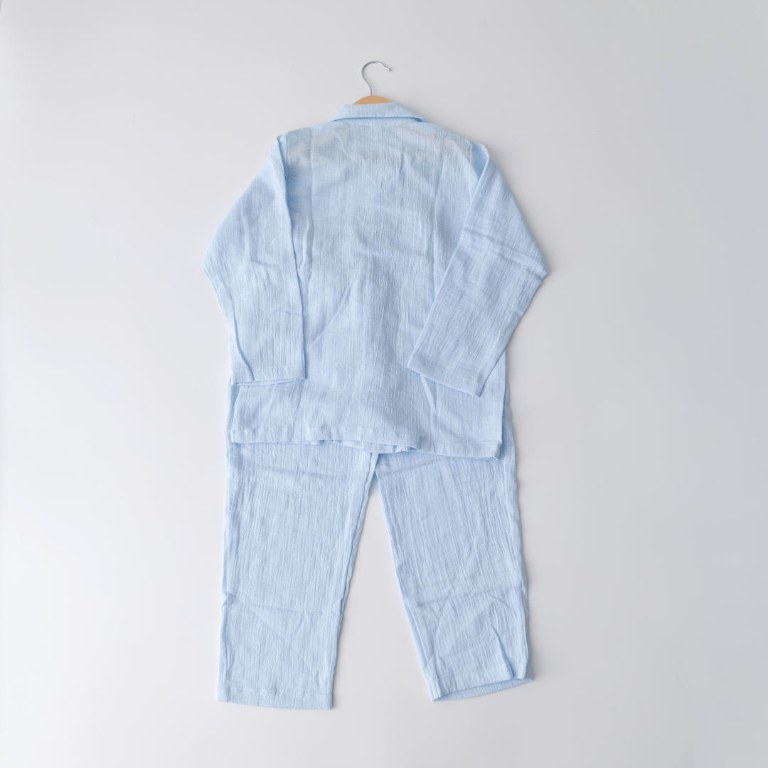 Zoey night suit Dream Blue Kids Night Suit (Personalised)