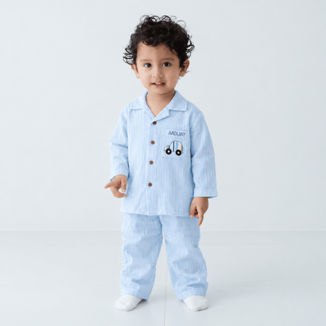 Zoey night suit Dream Drive Muslin Night Suit (Personalised)