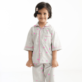 Zoey night suit Hug Me Tight -  Kids Night Suit (Personalised)