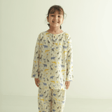 Zoey night suit Jungle Pals Kurta Style Night Suit - (Cambric Cotton)