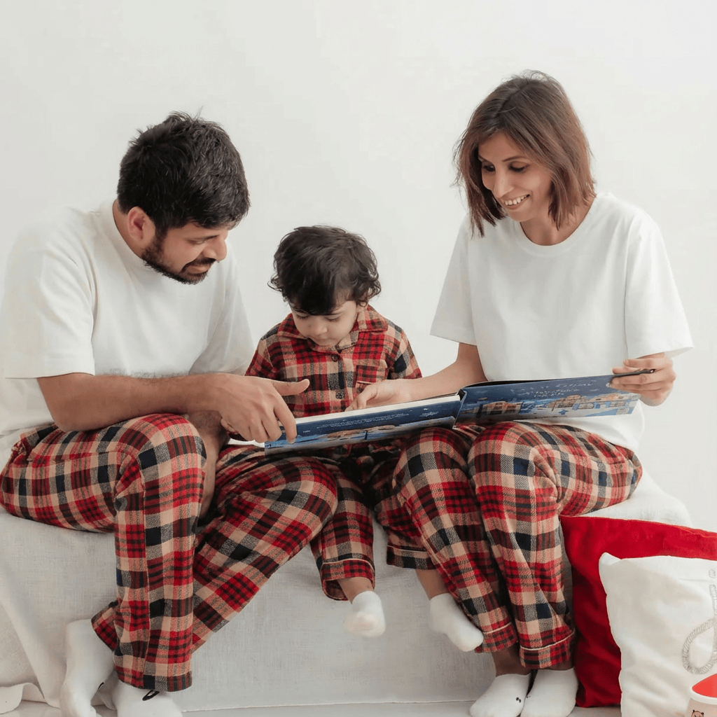 Zoey night suit Limited Christmas Edition - Classic Zoey Hearthside Checks Pyjama