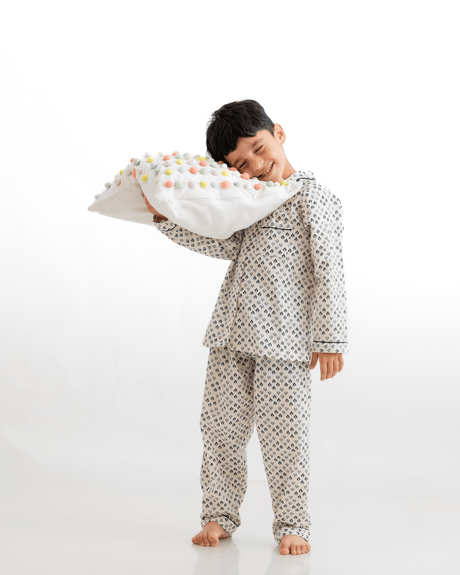 Zoey night suit Little Leaflet Cotton Night Suit
