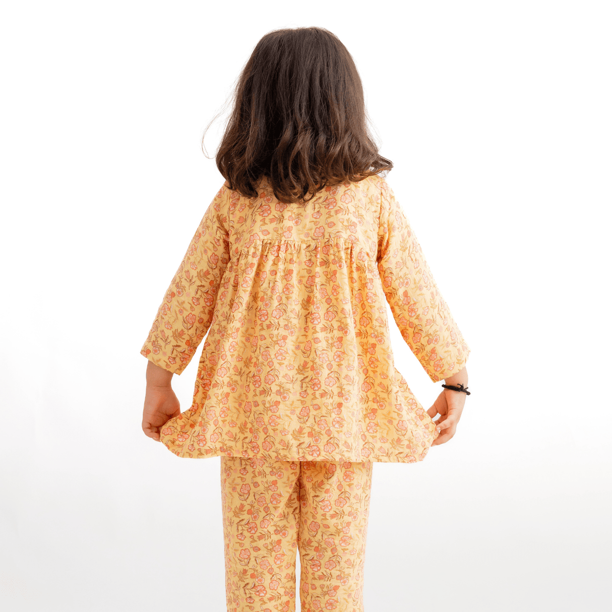 Zoey night suit Little Miss Marigold Muslin Girls Night Suit