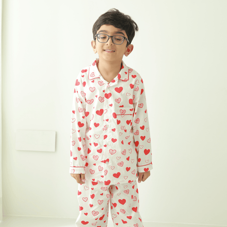 Zoey night suit Love You Mumma Cotton Nightsuit (Valentine's Day Limited Edition)