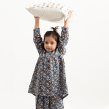 Zoey night suit Midnight Garden Muslin Kids Night Suit for Girls