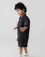 Zoey night suit Midnight Moodboard (Premium Cotton Nightwear)