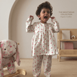 Zoey night suit Morning Cuddles Muslin Girls Night Suit