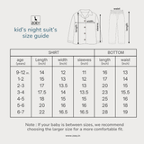 Zoey night suit Olive Hush Organic Muslin Nightsuit