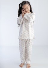 Zoey night suit Pretty Bows Girls Night Suit