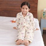 Zoey night suit Sky is Pink Kids Night Suit (Personalised)