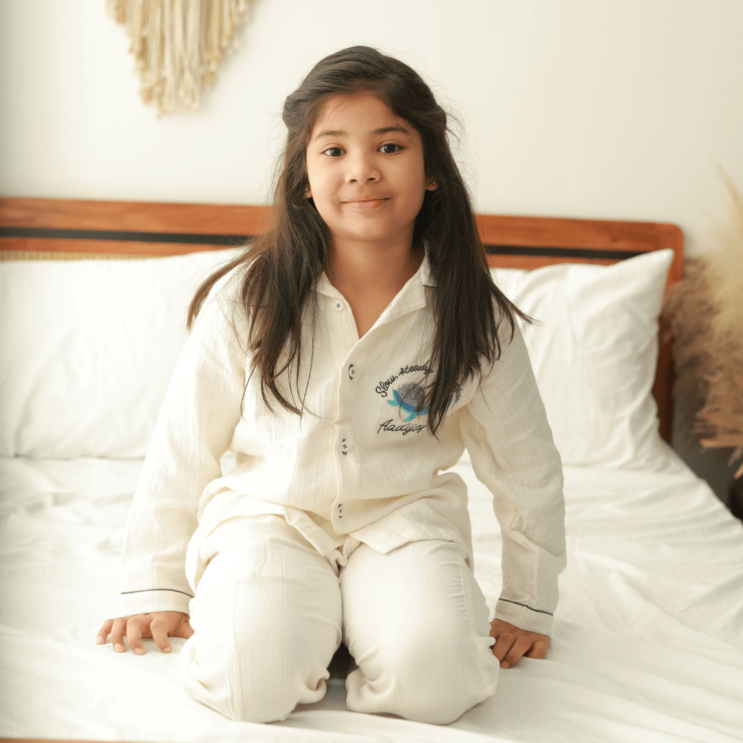 Zoey night suit Slow, Steady, Unstoppable Personalized Nightsuit