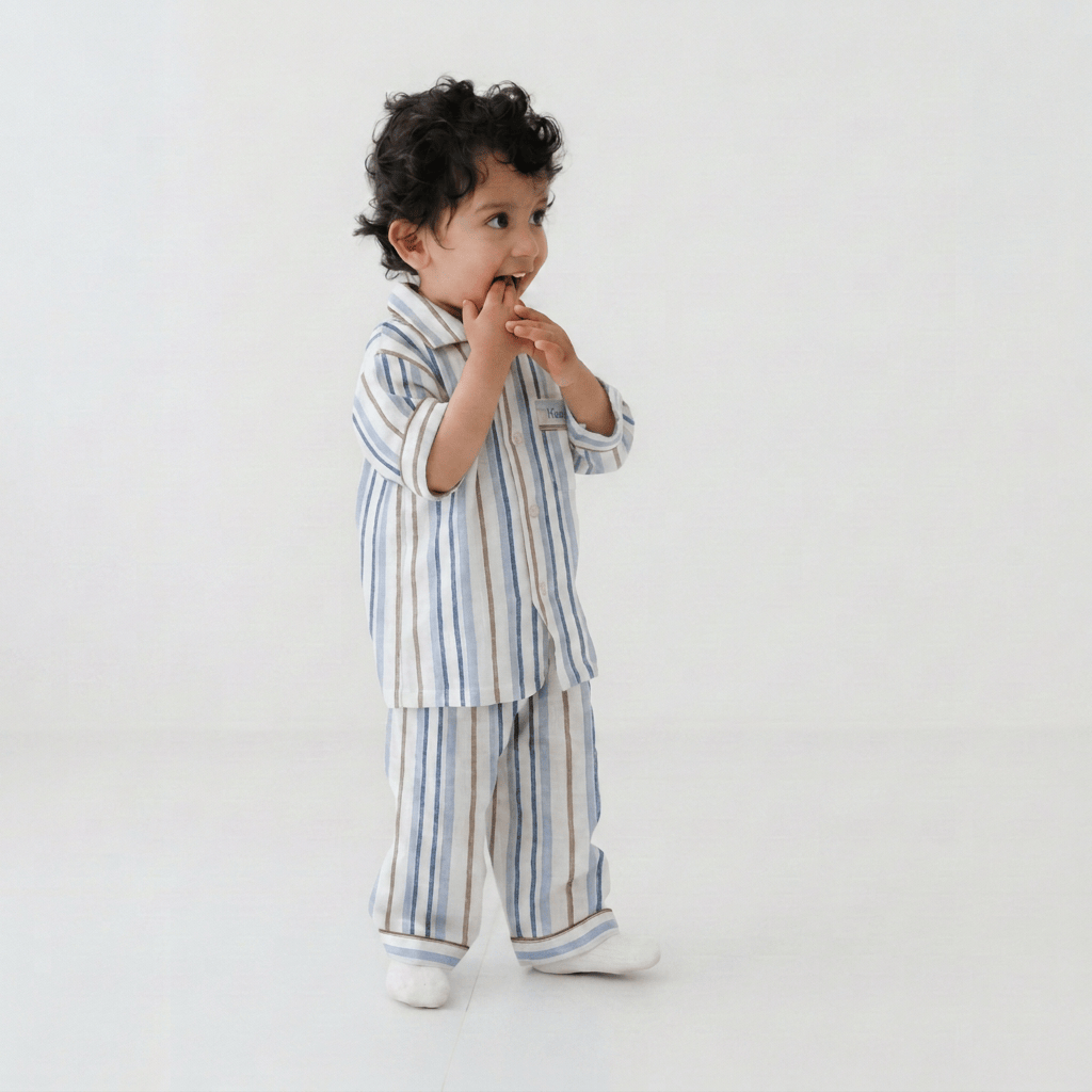 Zoey night suit Snooze Cruise -  Kids Night Suit (Personalised)