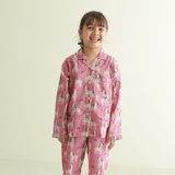 Zoey night suit Starlight Zebra Kids Night Suit (Cotton Cambric)