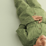 Zoey night suit Stripe Story Kids Night Suit (Cotton Cambric)