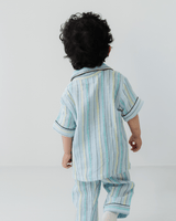 Zoey night suit The Cool Nap Club Muslin Nightsuit (Short Sleeves)