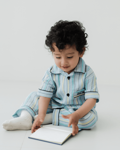 Zoey night suit The Cool Nap Club Muslin Nightsuit (Short Sleeves)