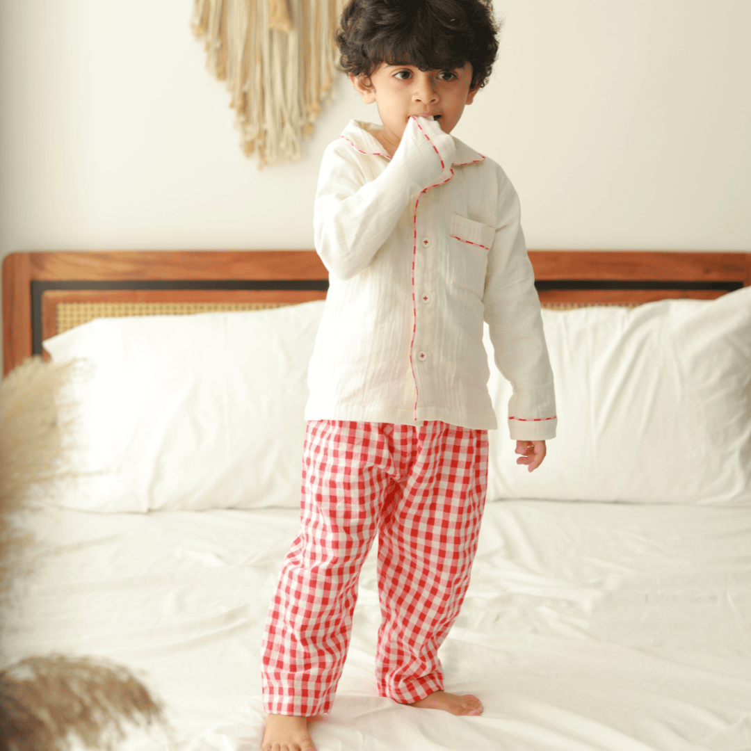Zoey night suit The Little Sleepyhead Kids Night Suit (Personalised)