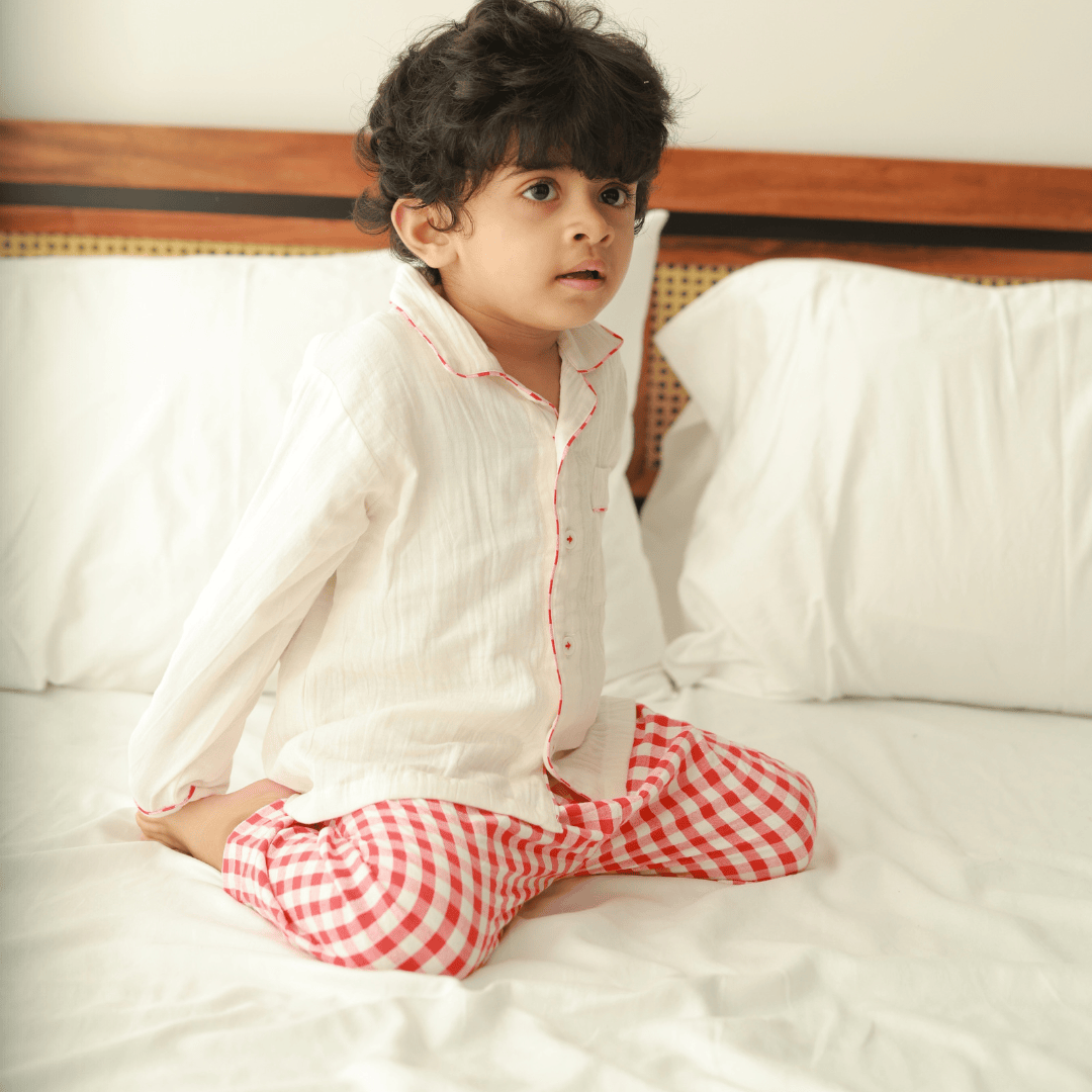 Zoey night suit The Little Sleepyhead Kids Night Suit (Personalised)