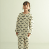 Zoey night suit Tractor Trooper Kurta Style Night Suit - (Cambric Cotton)