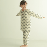 Zoey night suit Tractor Trooper Kurta Style Night Suit - (Cambric Cotton)