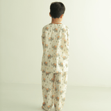 Zoey night suit Trunk Tales Kurta Style Night Suit - (Cambric Cotton)