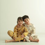 Zoey night suit Trunk Tales Kurta Style Night Suit - (Cambric Cotton)