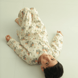 Zoey night suit Trunk Tales Kurta Style Night Suit - (Cambric Cotton)