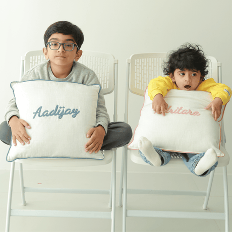 Zoey personalize_decor_cushions Personalised Love Cushion Cover 💝 (No - Filler)