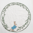 Zoey playmat Bunny Meadow Muslin Baby Playmat