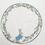 Zoey playmat Bunny Meadow Muslin Baby Playmat