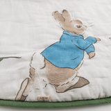 Zoey playmat Bunny Meadow Muslin Baby Playmat
