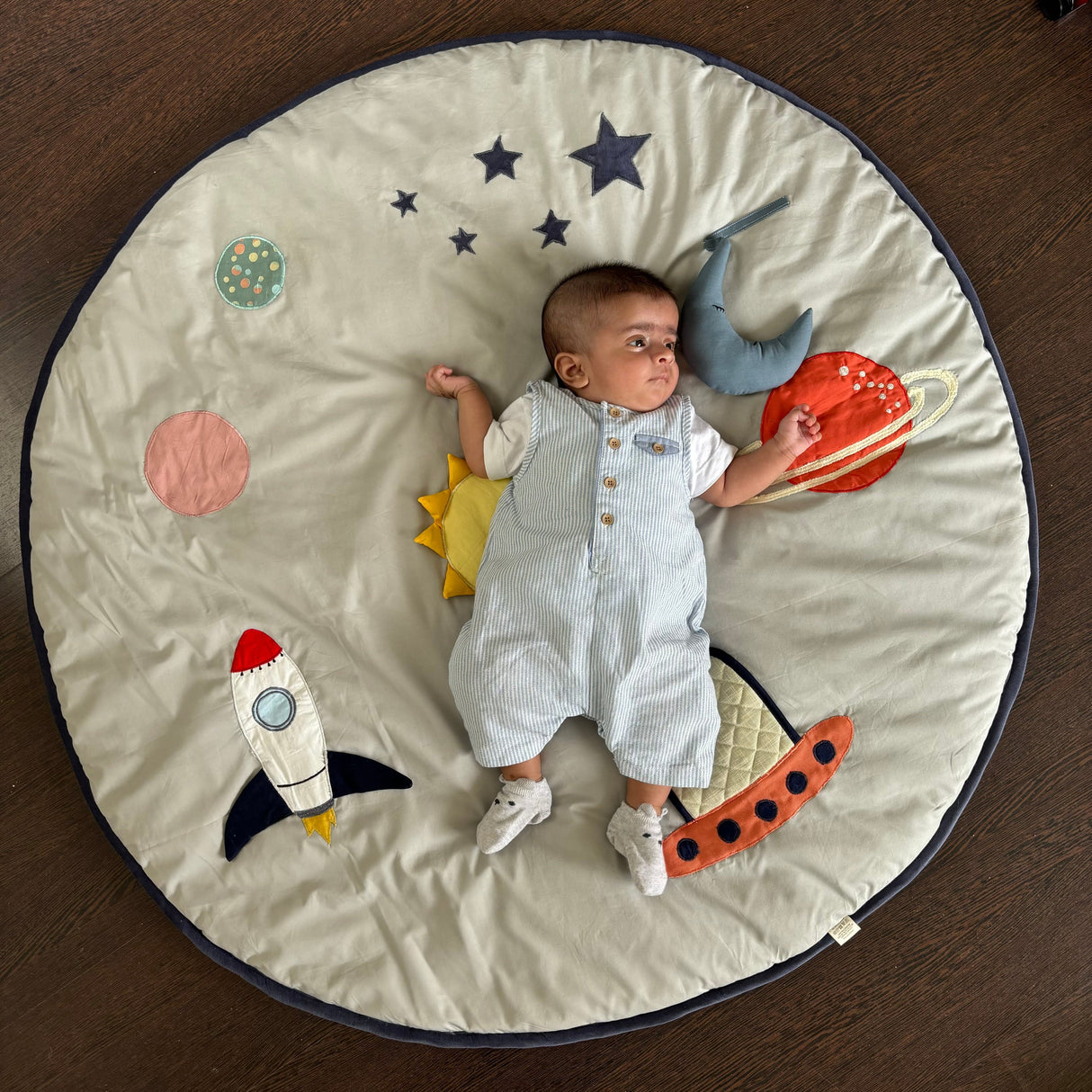 Zoey playmat The Space Explorer Sensory Cotton Playmat