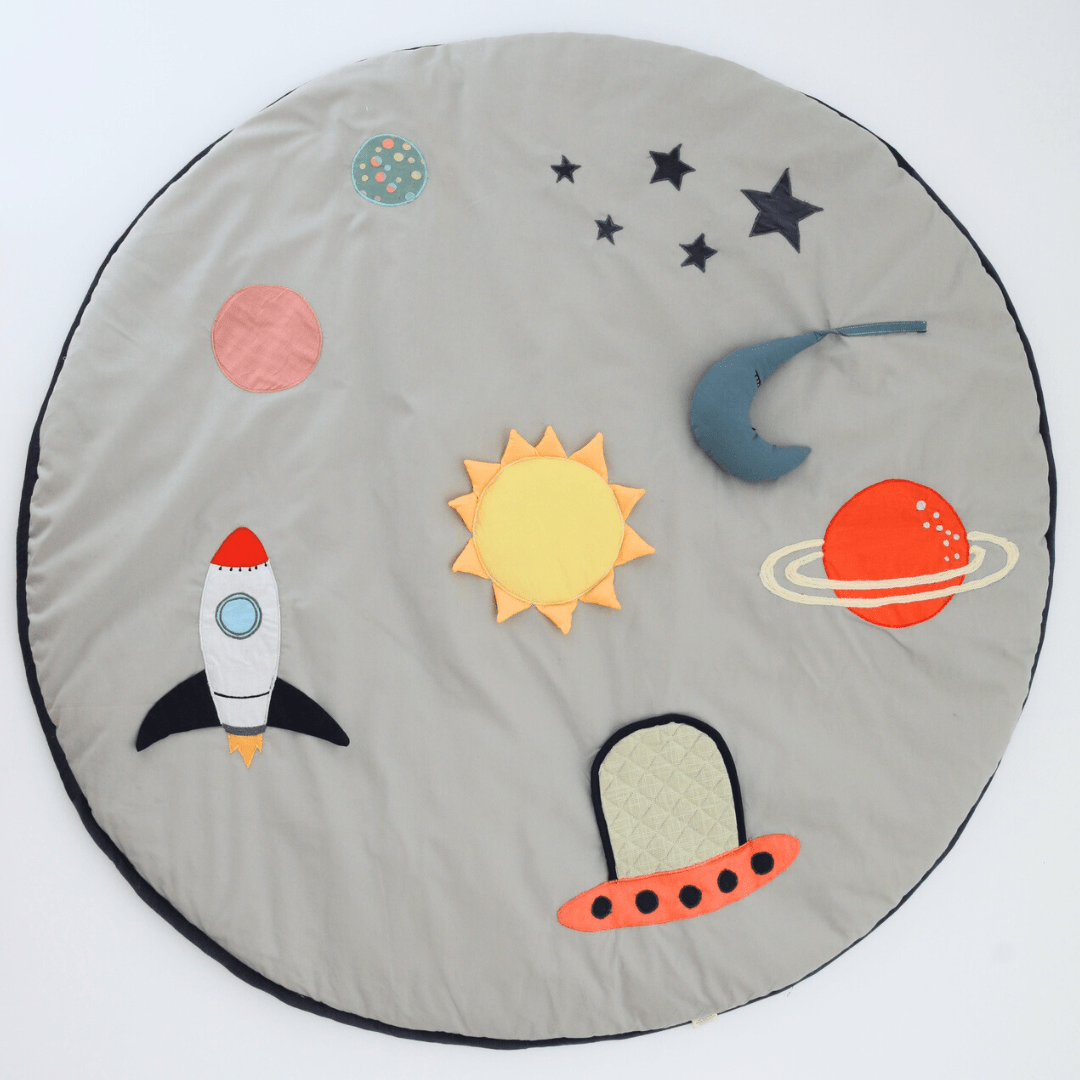 The Space Explorer Sensory Cotton Playmat Zoey