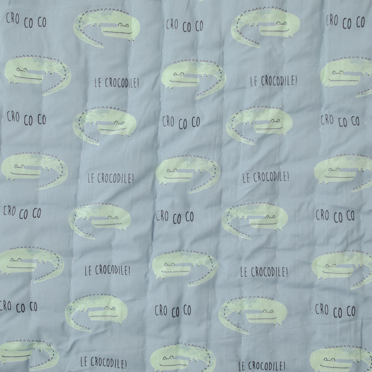 Zoey Quilt Captain Croc Alphabet Baby Quilt