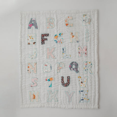 Zoey Quilt Captain Croc Alphabet Baby Quilt