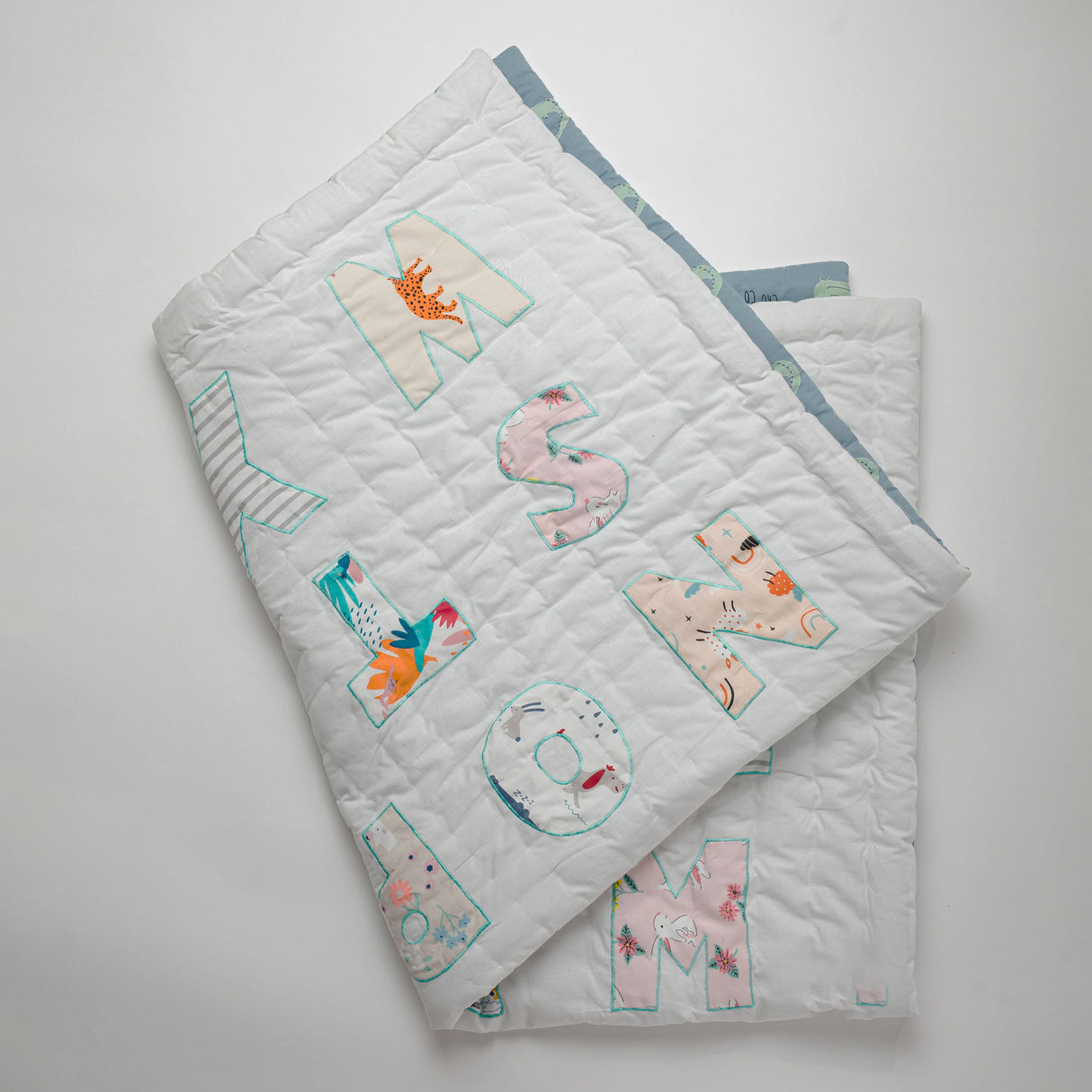 Zoey Quilt Captain Croc Alphabet Baby Quilt