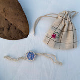 Zoey Rakhi Happiness Blooms Crochet Rakhi (First Rakshabandhan)