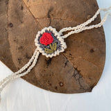 Zoey Rakhi My He-Rose Crochet Rakhi (First Rakshabandhan)