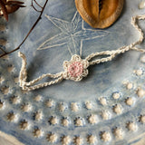 Zoey Rakhi Petal Charm Crochet Rakhi (First Rakshabandhan)