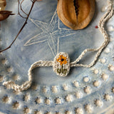 Zoey Rakhi Sunny-Flower Crochet Rakhi (First Rakshabandhan)