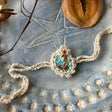Zoey Rakhi With Embroidered Pouch Oopsy Daisy Crochet Rakhi (First Rakshabandhan)