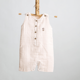 Zoey romper Delicate Dahlia Double Layer Muslin Romper/Jumpsuit/Playsuit