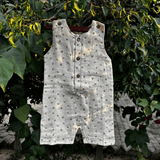 Zoey romper Earthy Bloom Muslin Romper/Jumpsuit/Onesie