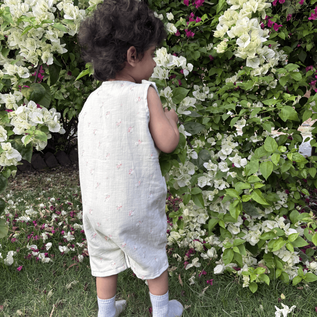 Zoey romper Florence - Double Layer Muslin Romper